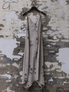 Mutedance 25 Spring/Summer Linen/Silk Printed Long Skirt MD-MD25SS116-GREY MD25SS113